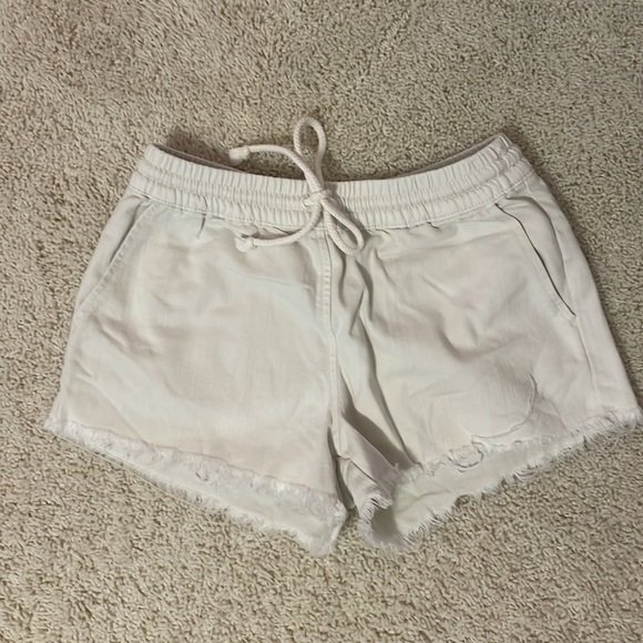 Bundle of 5 Aerie Denim Drawstring Shorts Size XS - Picture 4 of 8